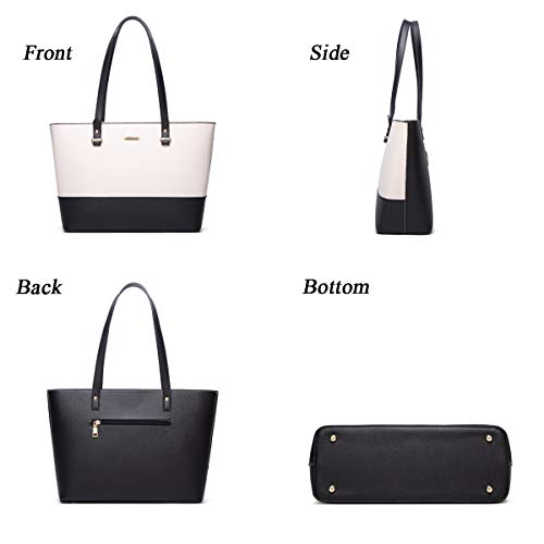 4-Piece Women's Synthetic Leather Handbag Set
