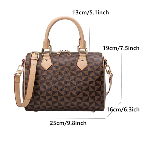 Fashionable Apricot Top Handle Satchel Bag