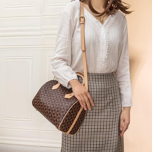 Fashionable Apricot Top Handle Satchel Bag