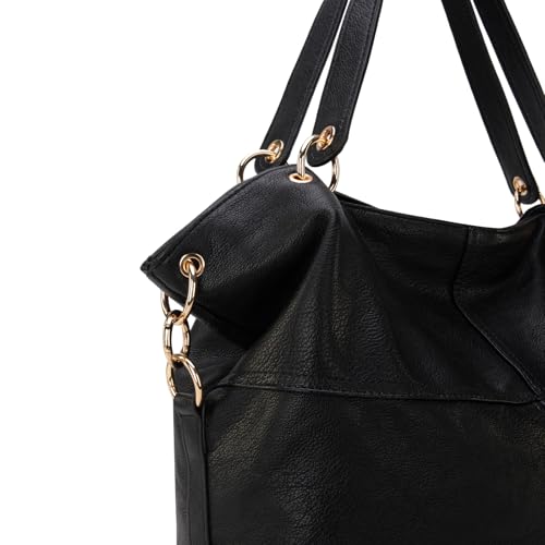 Montana West Vegan Leather Hobo Handbag for Women