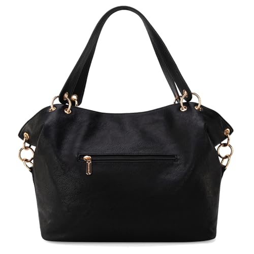 Montana West Vegan Leather Hobo Handbag for Women
