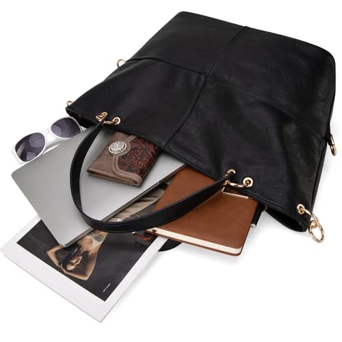Montana West Vegan Leather Hobo Handbag for Women