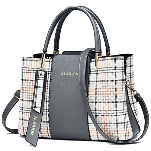 ALARION Women's Designer Satchel Shoulder Handbag