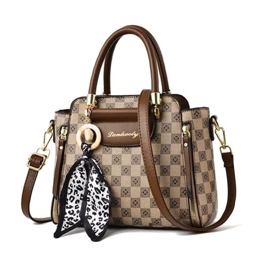 PHEVOS Women's Retro Tote & Satchel Handbag