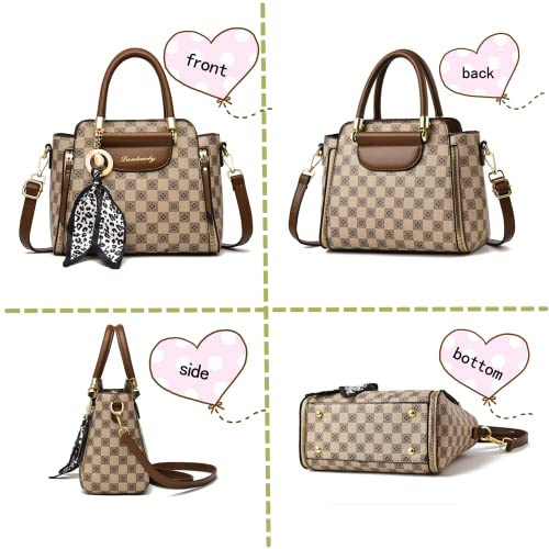 PHEVOS Women's Retro Tote & Satchel Handbag