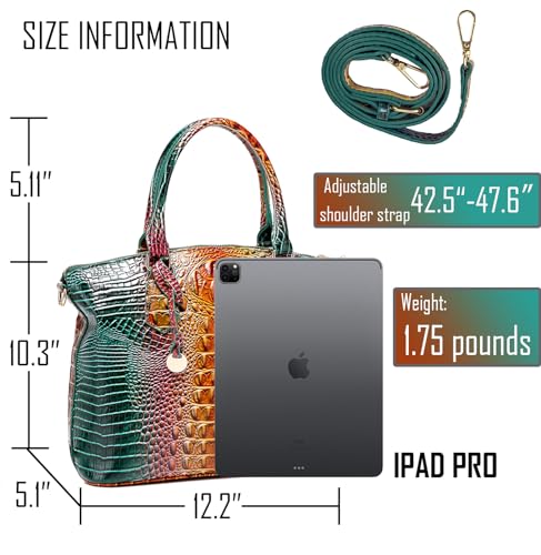 Classy Vegan Leather Satchel Tote Handbag for Women
