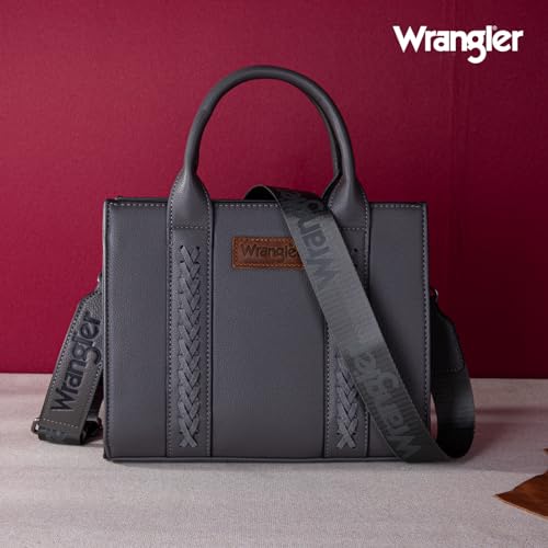 Wrangler Women's Top Handle Tote Bag Satchel Crossbody