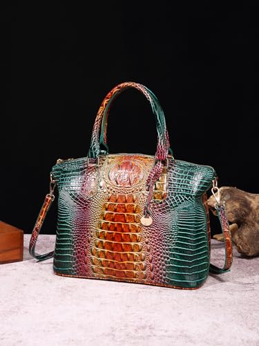 Classy Vegan Leather Satchel Tote Handbag for Women