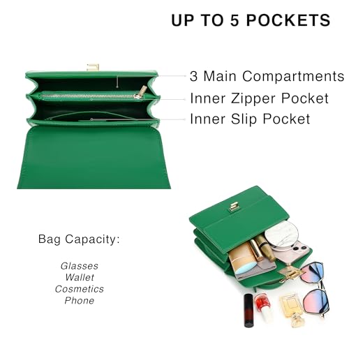 Green Scarleton Mini Top Handle Satchel Bag