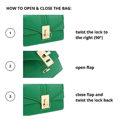 Green Scarleton Mini Top Handle Satchel Bag