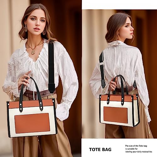 CROJUYI Women's Shoulder Tote Crossbody Handbag Purse