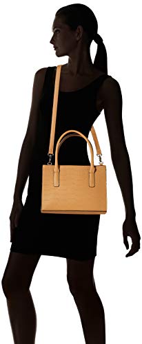 Nautica Sandy Jr. Camel Satchel with Crossbody Strap