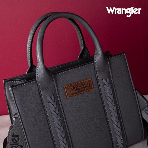 Wrangler Women's Top Handle Tote Bag Satchel Crossbody