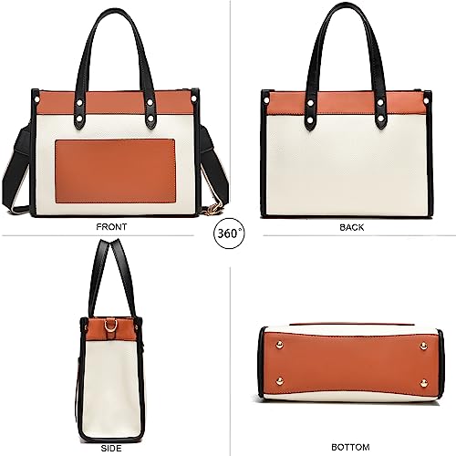 CROJUYI Women's Shoulder Tote Crossbody Handbag Purse