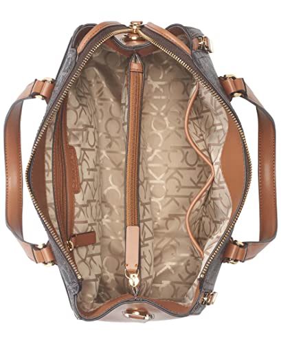 Calvin Klein Reyna Logo Multi Satchel Bag