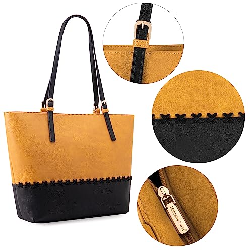Montana West Large Leather Tote Bags for Women