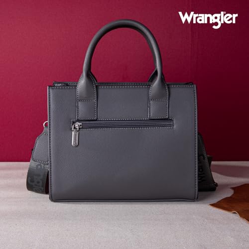 Wrangler Women's Top Handle Tote Bag Satchel Crossbody