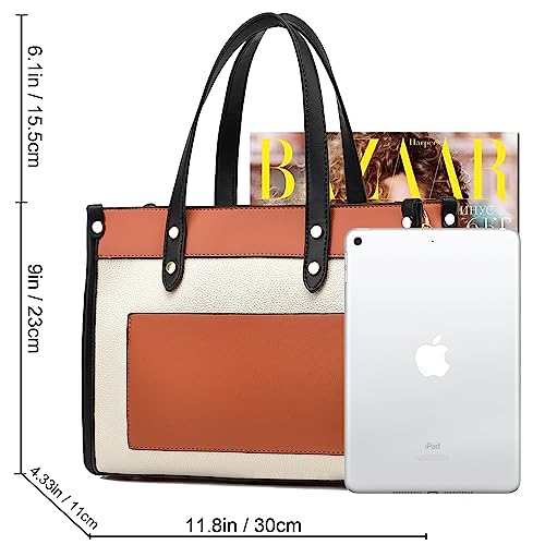 CROJUYI Women's Shoulder Tote Crossbody Handbag Purse