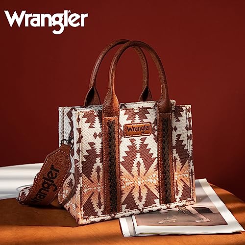 Montana West Boho Aztec Wrangler Tote Bag
