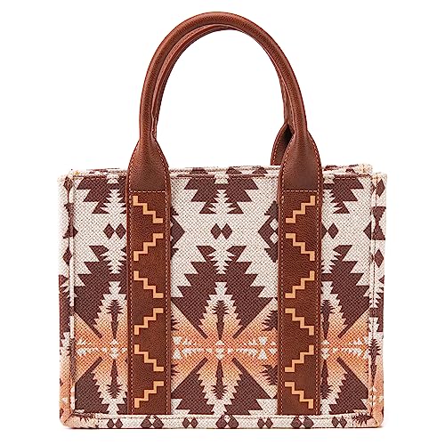 Montana West Boho Aztec Wrangler Tote Bag