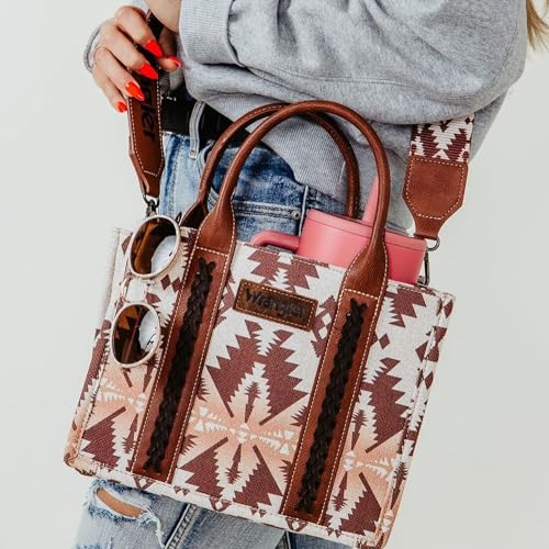 Montana West Boho Aztec Wrangler Tote Bag