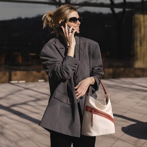 Missnine Vegan Leather Hobo Bag for Women
