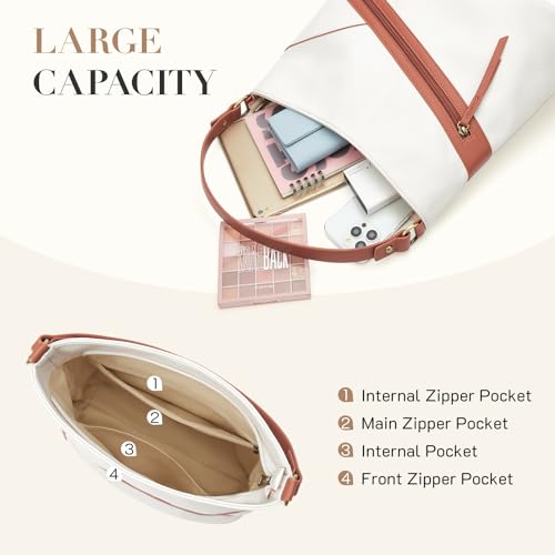 Missnine Vegan Leather Hobo Bag for Women