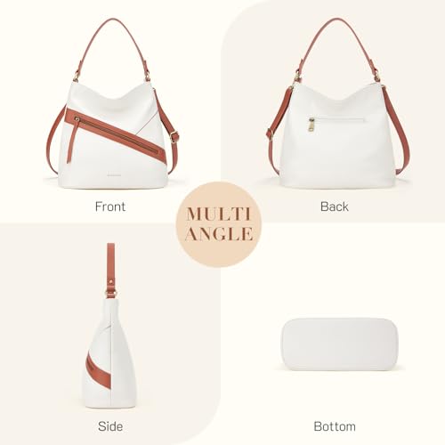 Missnine Vegan Leather Hobo Bag for Women
