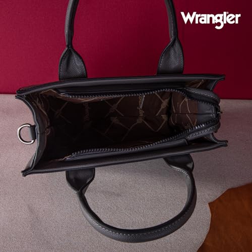 Wrangler Women's Top Handle Tote Bag Satchel Crossbody