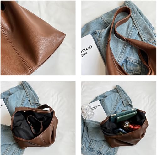 Retro Slouchy Hobo Tote Bags for Women