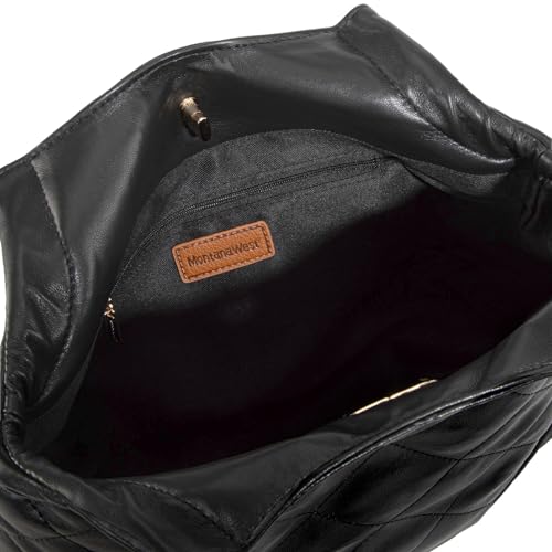 Montana West Quilted Puffer Hobo Shoulder Bag