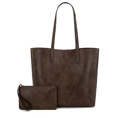 Montana West Vegan Leather Hobo Tote Bag