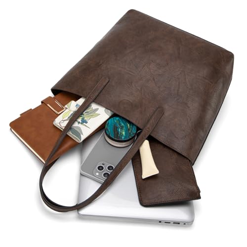 Montana West Vegan Leather Hobo Tote Bag