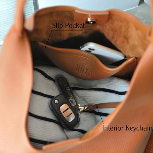 Soft Vegan Leather Slouchy Hobo Bag for Women