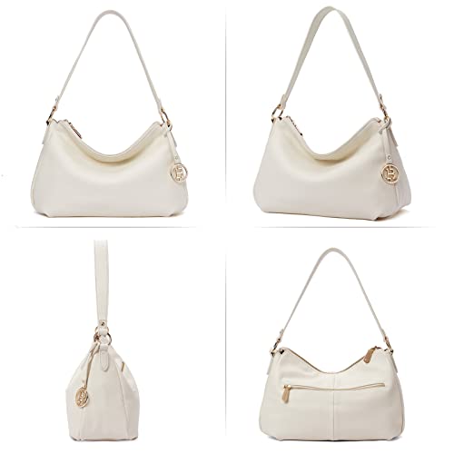 BOSTANTEN Vegan Leather Women's Hobo Shoulder Bag