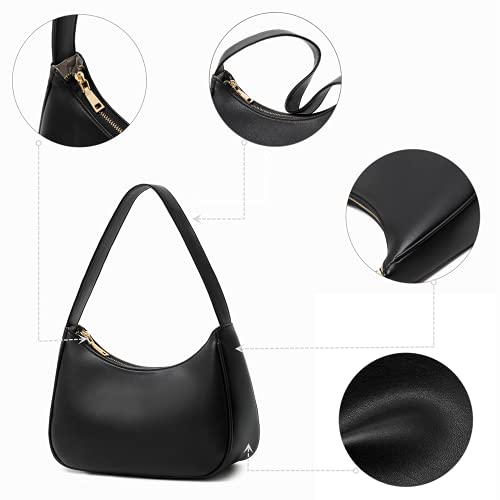 Cute White Hobo Tote Handbag for Women