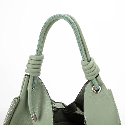 Montana West Large Leather Hobo Shoulder Bag