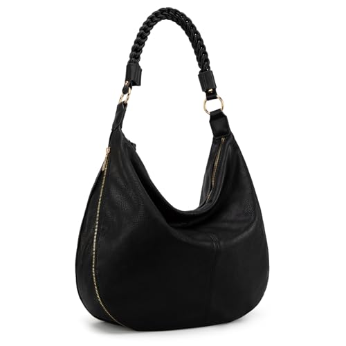 Montana West PU Leather Hobo Tote Bag