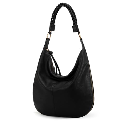 Montana West PU Leather Hobo Tote Bag