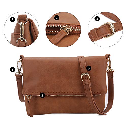 Brown Gladdon Crossbody Bag for Women
