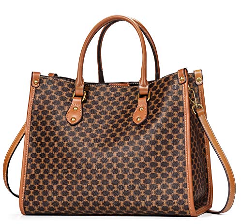 Vintage Leather Women's Top Handle Satchel Handbag