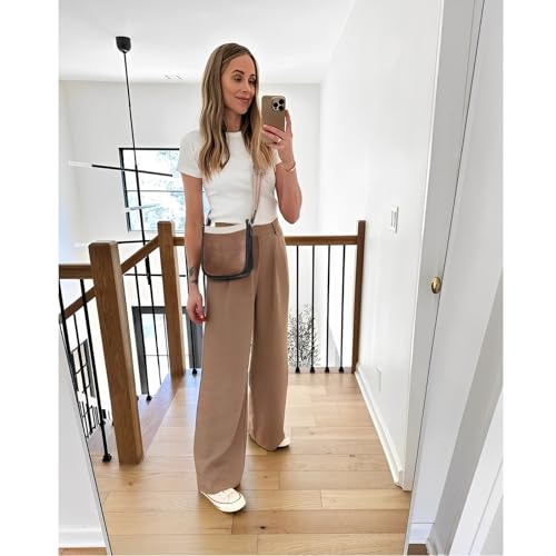 CLUCI Trendy Small Vegan Leather Crossbody Bag