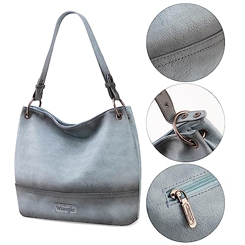 Vegan Leather Wrangler Hobo Bags for Women
