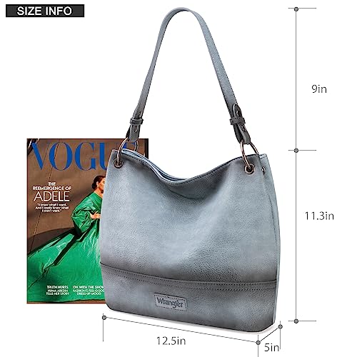 Vegan Leather Wrangler Hobo Bags for Women