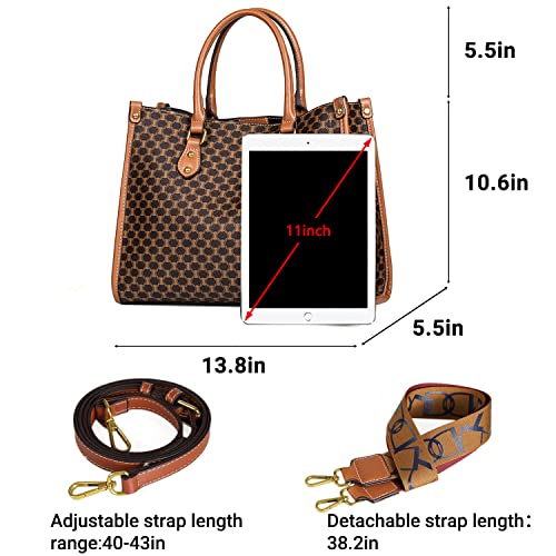 Vintage Leather Women's Top Handle Satchel Handbag