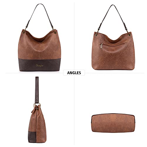 Wrangler Leather Hobo Bag for Women