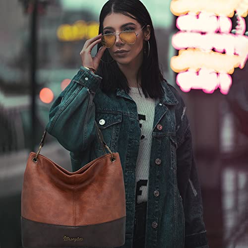 Wrangler Leather Hobo Bag for Women