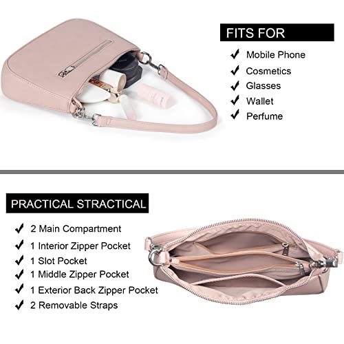 NIUEIMEE ZHOU Small Shoulder Bag with Removable Straps