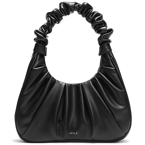 Keyli Mini Waterproof Leather Shoulder Bag - Black