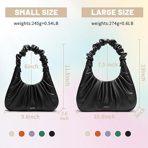 Keyli Mini Waterproof Leather Shoulder Bag - Black